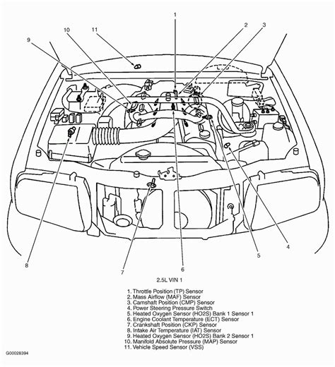Unveiling the Anatomy of a 2006 Chevrolet Trailblazer: A Visual Diagram of Its Parts