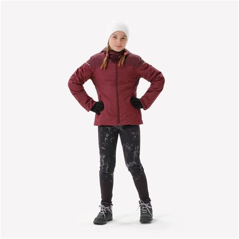 CHILDREN’S WARM AND WATERPROOF HIKING JACKET - SH100 -3°C AGE 7-15