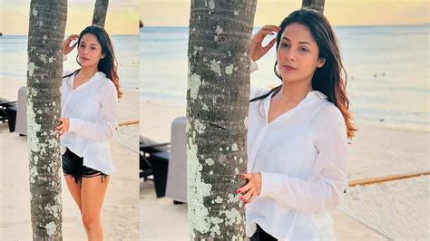 Beachside Bliss: Shehnaaz Gill Sizzles in These Stunning Pics from ...