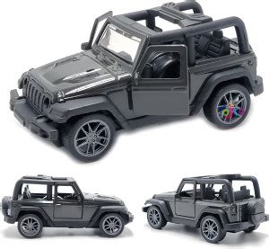 Toyco 1:43 Scale Diecast Metal Mini Open Thar Jeep Toy Car (Open Door ...