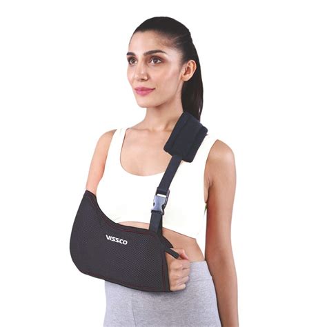 Buy Vissco Arm Sling, Support Arm/Elbow Fracture, Prevents Shoulder ...