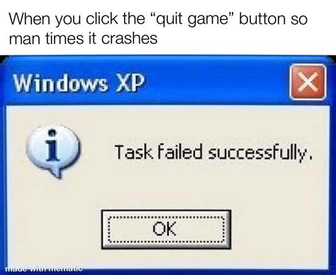 Task failed successfully : r/gamermemes