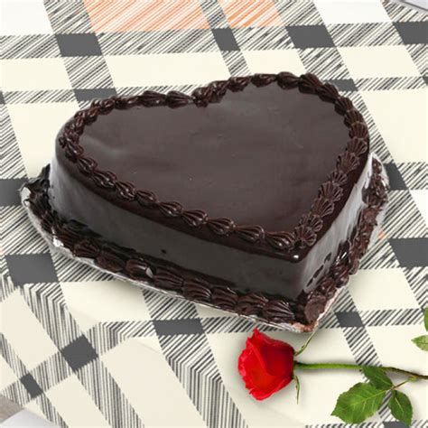 Decadent Heart Truffle Cake– Florahut