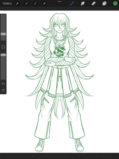 Sketch of my OC, Rei Nakamura: The Ultimate Fighter. Art creds to ...