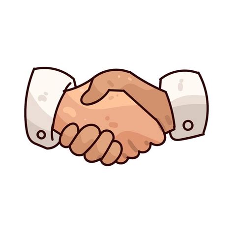 Handshake Cartoon Vector 的图像结果