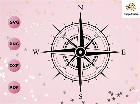 Image result for Simple Compass Rose SVG