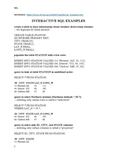 Image result for SQL Xamples