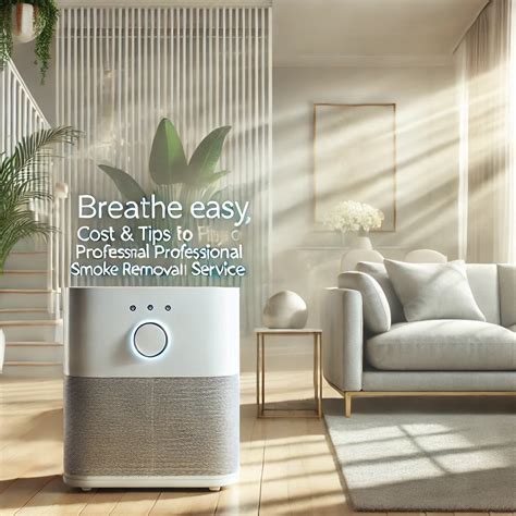 Breathe Easy, Cost & Tips To Professional Smoke Removal Service ...