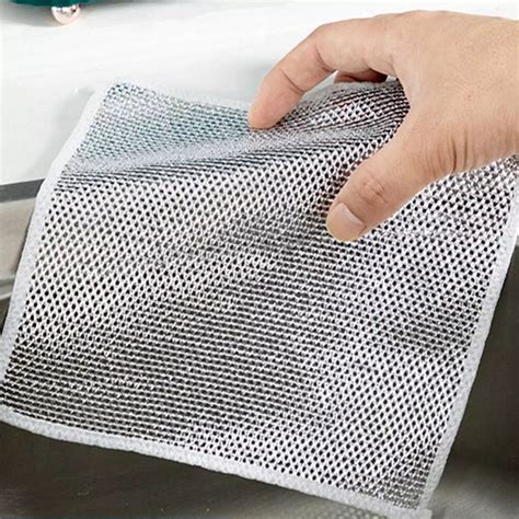 Double-sided microfiber scrub cloth - factorybuy – MaxSmile