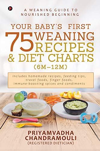 Your Baby's First 75 Weaning recipes and Diet Charts (6M-12M) : A ...