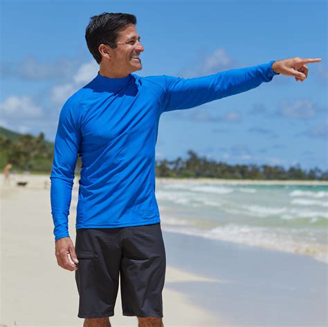 Men's Long Sleeve Beach Shirt & Swim Shirt | UV Skinz®