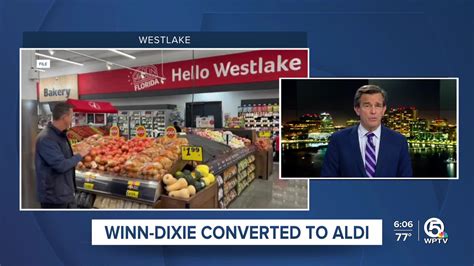 These Winn-Dixie locations are being converted into Aldi stores