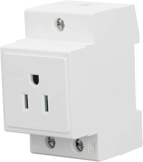 DIN Rail Socket, Heat Resistant, Built in Protective , Easy ...