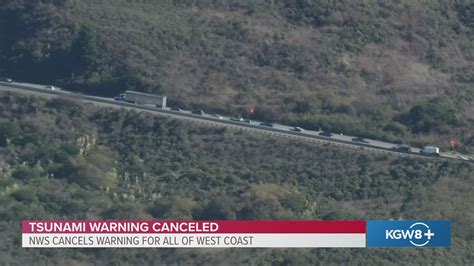 Tsunami Warning Oregon Coast