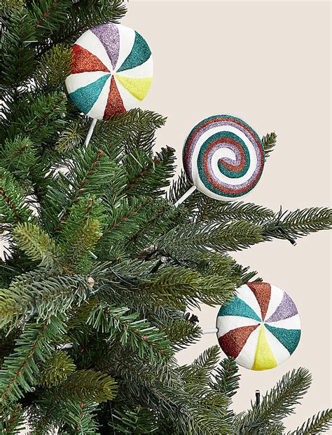 Buy 3pk Multicoloured Lollipop Tree Picks at Marks & Spencer