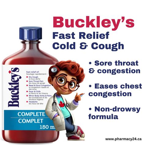 Buckley's Complete Cough Syrup - Pharmacy 24