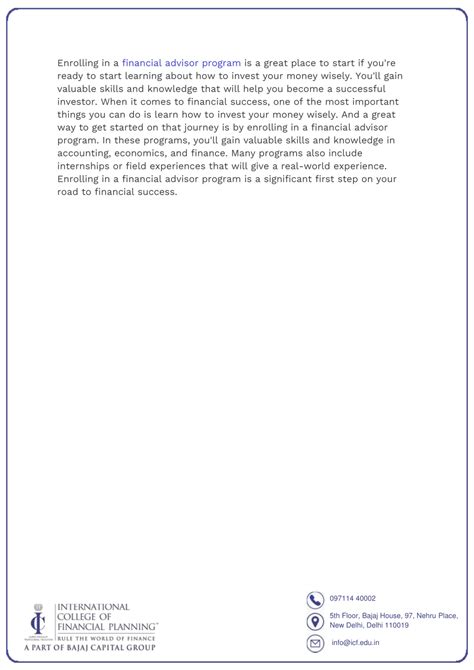 Financial Advisor Training Programs 的图像结果