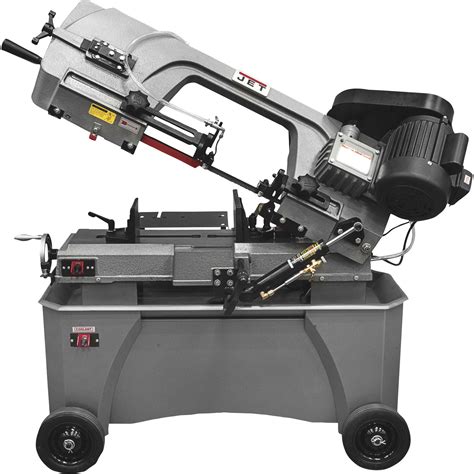 JET Horizontal/Vertical Metal Cutting Band Saw, 7in. x 12in., 3/4 HP ...