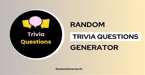 Image result for Random Question Generator