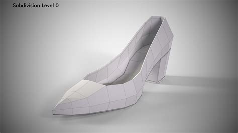 Women Dress Shoe 3D - TurboSquid 2152355