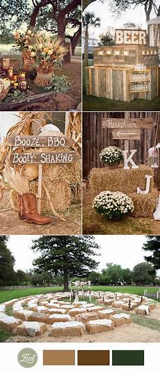 Outside Country Wedding Ideas by Top 10 Fall Wedding Color Ideas For 2017 Trends Outside Country Wedding Ideas