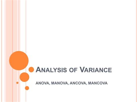 Analysi of Variance Tutorial 的图像结果