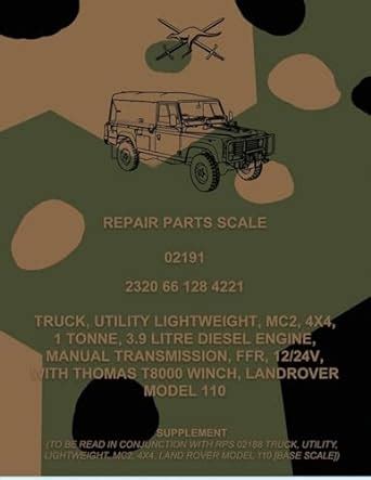 Buy Repair Parts Scale, Truck, Utility, Lightweight, MC2, 4x4, 1 Tonne ...