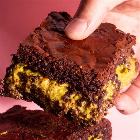 Dubai Pistachio Kunafa Triple Chocolate Brownie