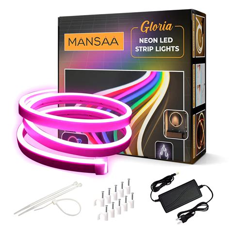 Buy MANSAA Neon Light Strip | 18 Months Warranty | 5 Meters/16.4 ft ...