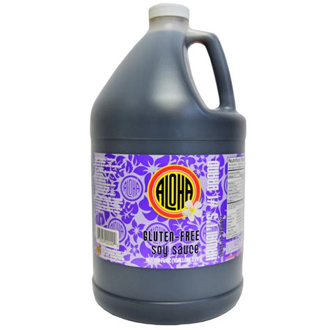 Aloha Gluten-Free Soy Sauce 1 Gallon– Hawaii Food To You