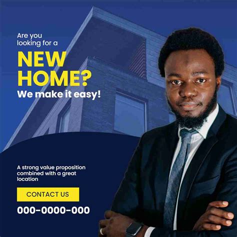 Real Estate Agent Ad Design Templates