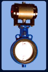 Butterfly with Rotary Actuator | Knife edge gate valves | Rotary ...