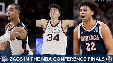Holmgren, Nembhard and Watson representing Zags in 2025 NBA Conference ...