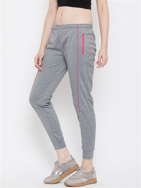 Livfree Women's Solid Lower With Zipper Pockets-Light Grey – Neva ...