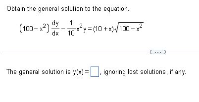 Image result for General Solution Example