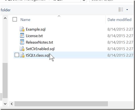 tSQLt 的图像结果