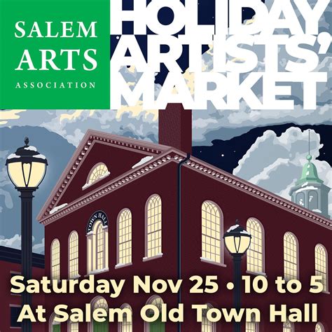 Explore the Magic of Salem's Annual Holiday Artists' Market at Old Town ...