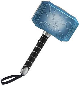 Anvi Avengers Thor Hammer Toy for Kids With Light and Sound Effect ...