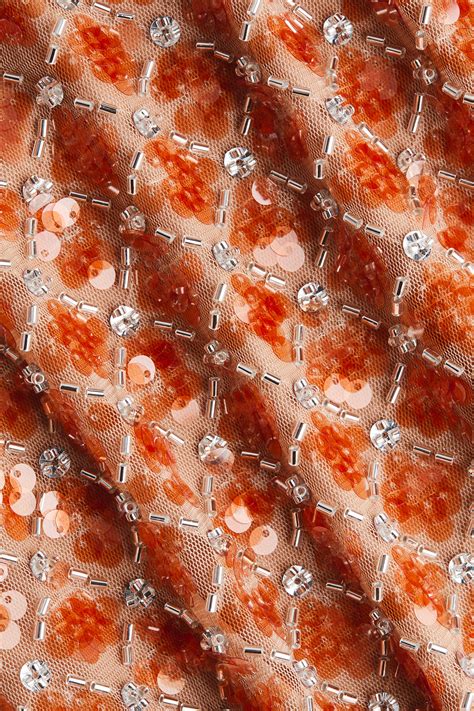 Embellished strappy top - Powder pink/Orange - Ladies | H&M IN