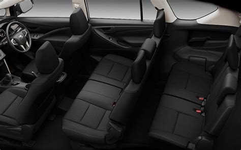 Image result for Innova Car Seating Capacity