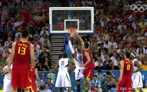 2008年北京奥运会：中国男篮vs美国梦之队_哔哩哔哩_bilibili