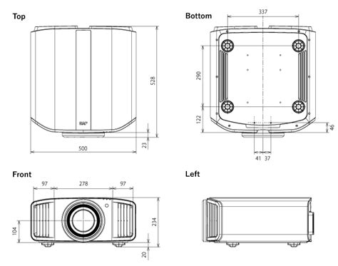 JVC Projector | Projection Calculator | JVC