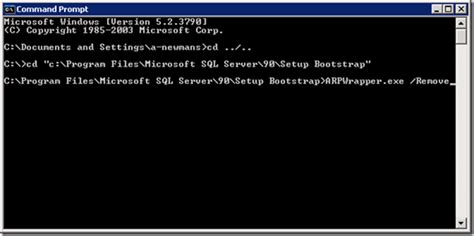 Image result for How to Uninstall SQL Command Line