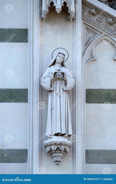 St. Catherine of Genoa stock image. Image of rome, landmark - 99441471