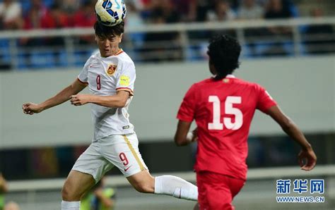 世预赛：中国男足3比0胜马尔代夫[5]- 中国日报网