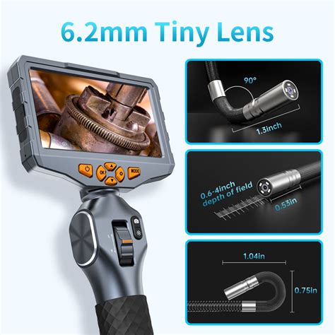 GEECR Articulating Borescope Inspection Camera with 5 IPS India | Ubuy