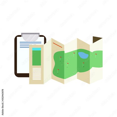 Golf Course Map Poster 的图像结果