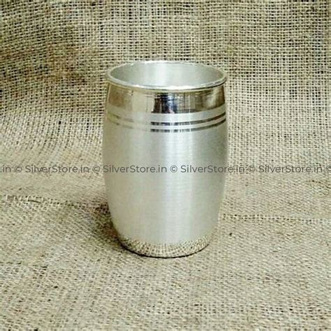 Buy Pure Silver Glass Set Online India| 990 BIS Hallmark |SilverStore ...