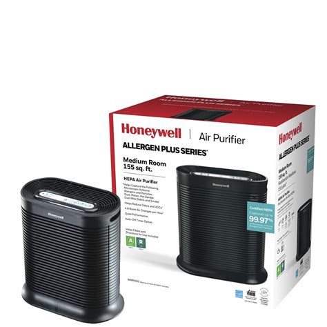 Buy Honeywell HPA100 HEPA Air Purifier for Medium Rooms - Microscopic ...