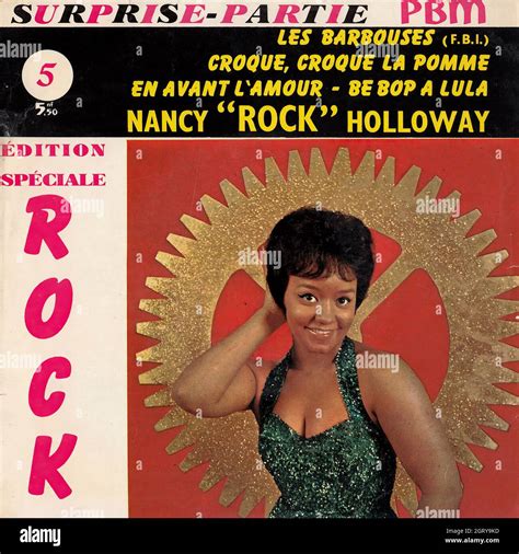 Nancy ''Rock'' Holloway et ses Rock'n Rollers - Edition Spéciale Rock EP - Vintage Vinyl Record ...